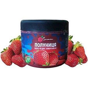 Пюре замороженное Клубника без сахара натуральное YaGurman 250 г 4faaa343-1021-11ee-8749-93f098e1d07b фото