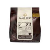 Чорний шоколад з нотками ванілі, бельгійський у калетах № 811 54,5 % Callebaut 400 г 1438587546 фото