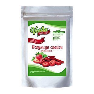 Сублимированная Клубника Vesta слайсы 20 г 1476741266 фото