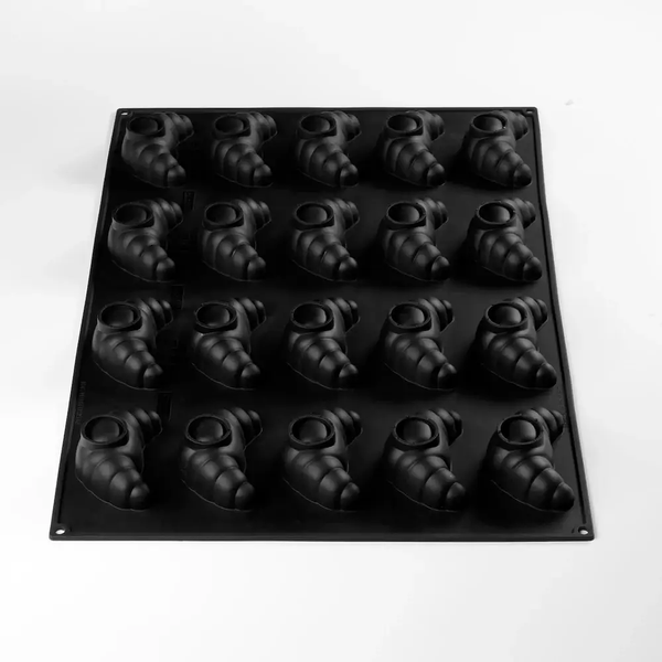 Форма силиконовая Pavoni Croissant PX053 20 ячеек 100х60х36 мм 7c0076b1-8f21-11f1-8ab1-9ac858d2f632 фото