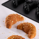 Форма силиконовая Pavoni Croissant PX053 20 ячеек 100х60х36 мм 7c0076b1-8f21-11f1-8ab1-9ac858d2f632 фото 4