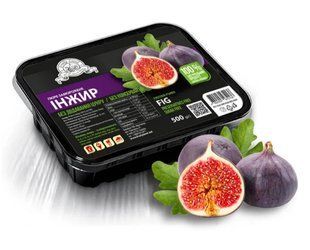 Пюре Инжир без сахара замороженное натуральное Fruity Land 500 г 2355099285 фото