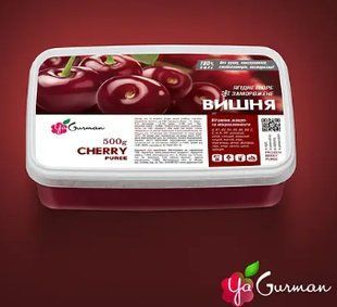 Пюре замороженное Вишня YaGurman 500 г 1870713626 фото