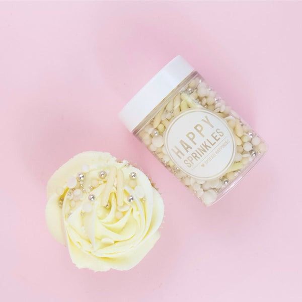 Кондитерська посипка Peaches 'nd Cream VEGAN 90 г крем мікс для тортів, капкейків і десертів Happy Sprinkles 836ab198-778d-11f0-89e2-9cca6391b592 фото