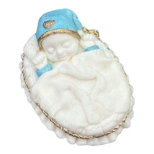 Фигурка из шоколадной глазури "Младенец девочка или мальчик" (раскраска) 1895191056 фото