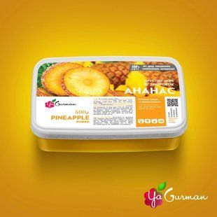 Пюре замороженное Ананас YaGurman 500 г 1870713625 фото