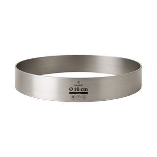 Кільце D 160 mm H 30 mm кондитерське для випічки метал 1 mm 1440076386 фото