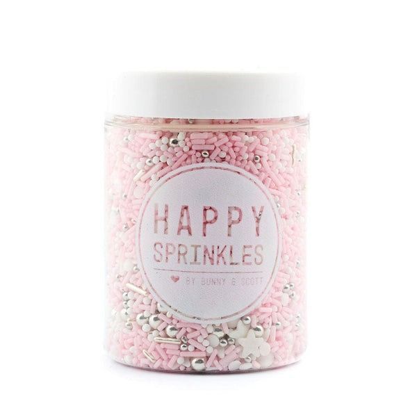 Сахарная посыпка Shy Princess VEGAN 90 г розовый микс для тортов, капкейков и десертов Happy Sprinkles b7d01f71-778d-11f0-89e2-9cca6391b592 фото