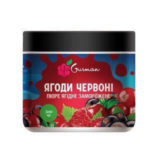 Пюре замороженное Красные ягоды YaGurman 500 г 1870713619 фото