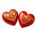 Желатиновий декор Heart Mandala Golden Touch Modecor золоте серце для вишуканих десертів, 1 шт a76c2068-7762-11f0-89e2-9cca6391b592 фото 1