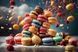 Силиконовый коврик с разметкой для макарунс, Армированный коврик 40х30 для Macarons антипригарный для выпечки 1685204501 фото 7