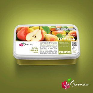 Пюре замороженное Груша YaGurman 500 г 1870713616 фото