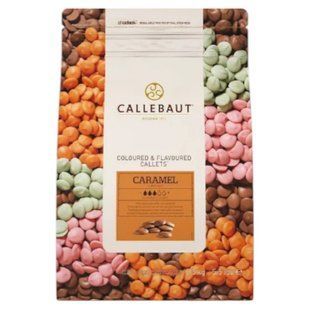 Шоколад молочный со вкусом карамели "Callebaut Caramel" 31,2% 500 г 2230587522 фото