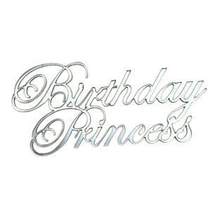 Топпер акриловый Birthday Queen серебро c7d5f140-cd3a-11f0-8a28-e23e3384e369 фото