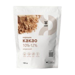 Какао-порошок натуральний COOKIT 10-12% 150 г d4d43633-eeda-11ef-896e-d551f9e41300 фото