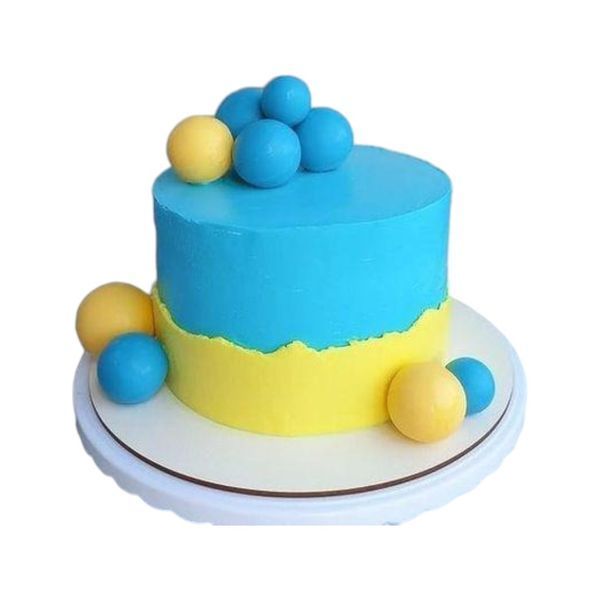 Шоколадні сфери Жовто-блакитні Slado 7 шт 1934498650 фото