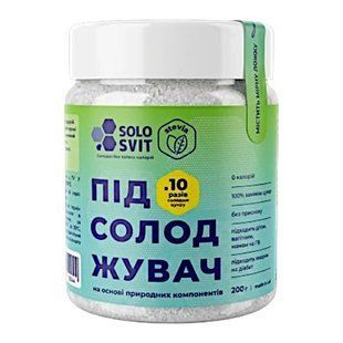 Підсолоджувач ТМ SoloSvit Стевія 1:10, 200 г блакитна 1e624bb0-59bd-11f1-8a95-bfff9234a84f фото