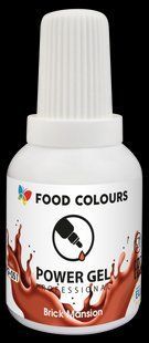Гелевый краситель кондитерский водорастворимый Food Colours "Кирпичный" 20 г 1839303907 фото