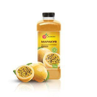 Пюре пастеризованное Маракуя без косточки YaGurman 1 кг 1476554323 фото