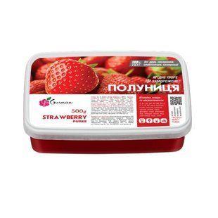 Пюре замороженное Клубника без сахара натуральное YaGurman 500 г 2355099264 фото