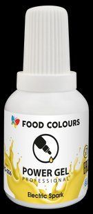 Гелевый краситель кондитерский водорастворимый Food Colours "Желтый-электрик" 20 г 1839303898 фото