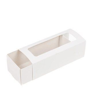 Коробка для 5 шт макаронс 14x5.5x4.5 см з вікном 1484536511 фото