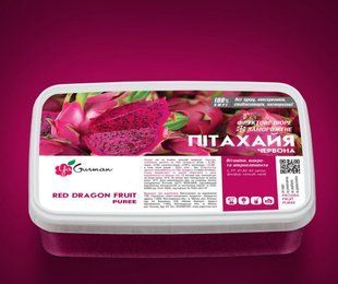 Пюре замороженное без сахара Питахая YaGurman 250 г 1878453869 фото