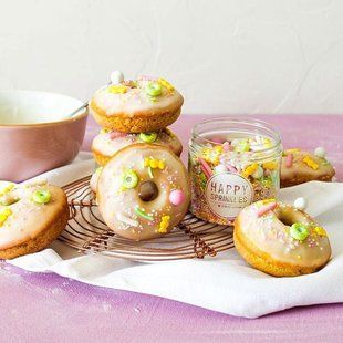 Цукрова посипка Donut Worry 90 г мікс для тортів, капкейків і десертів Happy Sprinkles 610382de-778d-11f0-89e2-9cca6391b592 фото