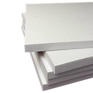 Підкладка посилена дизайнерська прямокутна 58x30x3,5 см біла f19ec871-4af0-11f1-8a8b-be5acd7a038c фото