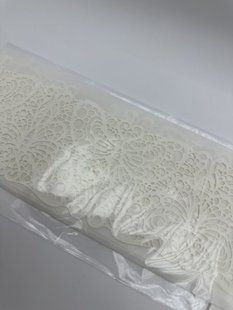 Кружево кондитерское для торта 09 белое c25d39cd-d900-11ed-8708-beb06fbbe791 фото